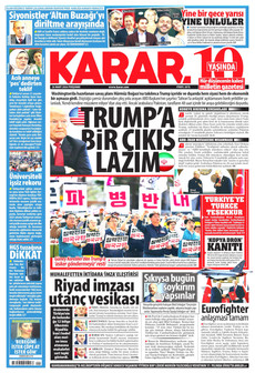 KARAR 26 Mart 2026 gazete manşeti