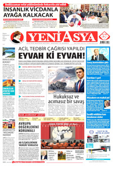 YENİ ASYA 27 Mart 2026 gazete manşeti