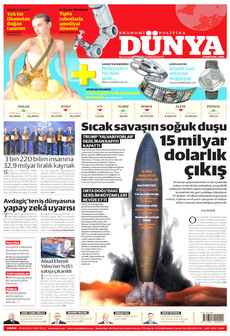 DÜNYA 27 Mart 2026 gazete manşeti