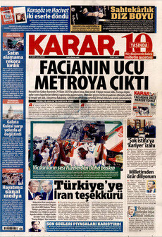 KARAR 29 Mart 2026 gazete manşeti