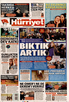 HÜRRİYET 30 Mart 2026 gazete manşeti
