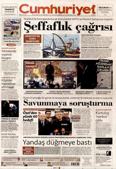 CUMHURİYET 31 Mart 2026 gazete manşeti
