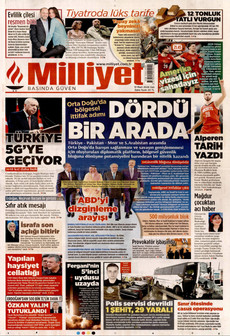 MİLLİYET 31 Mart 2026 gazete manşeti