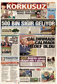 KORKUSUZ 31 Mart 2026 gazete manşeti