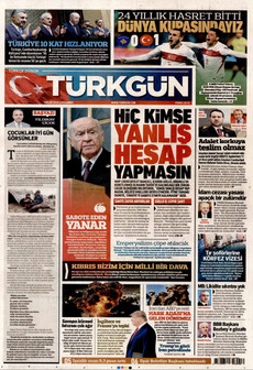 TÜRKGÜN 1 Nisan 2026 gazete manşeti