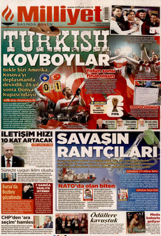 MİLLİYET 1 Nisan 2026 gazete manşeti