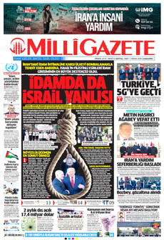 MİLLİ GAZETE 1 Nisan 2026 gazete manşeti