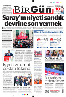 BİRGÜN 1 Nisan 2026 gazete manşeti