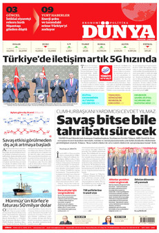 DÜNYA 1 Nisan 2026 gazete manşeti