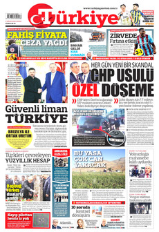 TÜRKİYE GAZETESİ 5 Nisan 2026 gazete manşeti