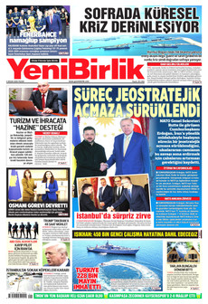 YENİBİRLİK 5 Nisan 2026 gazete manşeti