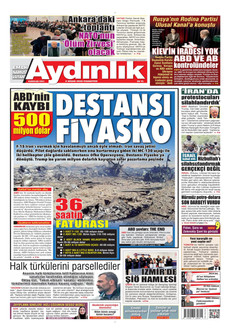 AYDINLIK GAZETESİ 6 Nisan 2026 gazete manşeti