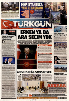 TÜRKGÜN 7 Nisan 2026 gazete manşeti