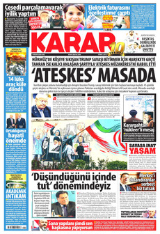 KARAR 7 Nisan 2026 gazete manşeti