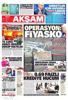 AKŞAM 7 Nisan 2026 gazete manşeti
