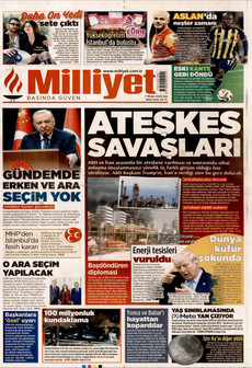 MİLLİYET 7 Nisan 2026 gazete manşeti