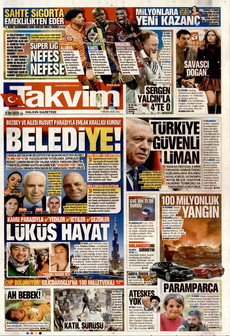 TAKVİM 7 Nisan 2026 gazete manşeti