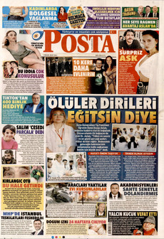 POSTA 7 Nisan 2026 gazete manşeti
