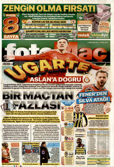 FOTOMAÇ 7 Nisan 2026 gazete manşeti