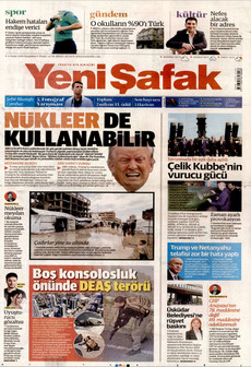 YENİ ŞAFAK 8 Nisan 2026 gazete manşeti