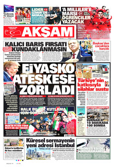 AKŞAM 9 Nisan 2026 gazete manşeti