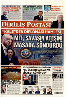 DİRİLİŞ POSTASI 9 Nisan 2026 gazete manşeti