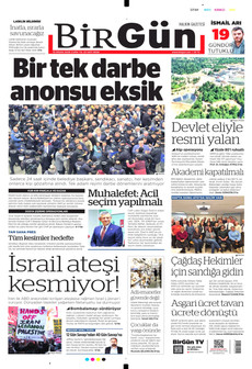 BİRGÜN 10 Nisan 2026 gazete manşeti
