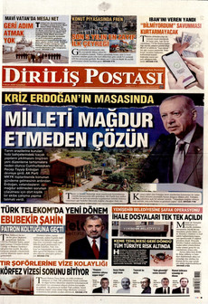 DİRİLİŞ POSTASI 11 Nisan 2026 gazete manşeti