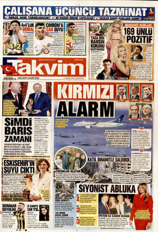TAKVİM 11 Nisan 2026 gazete manşeti