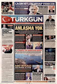 TÜRKGÜN 13 Nisan 2026 gazete manşeti