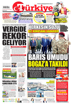 TÜRKİYE GAZETESİ 13 Nisan 2026 gazete manşeti