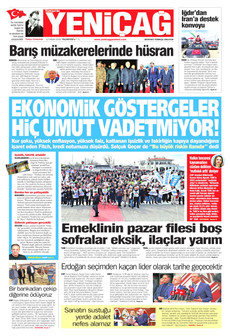 YENİÇAĞ 13 Nisan 2026 gazete manşeti