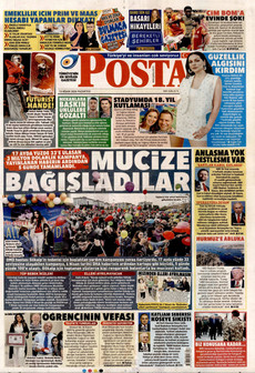 POSTA 13 Nisan 2026 gazete manşeti