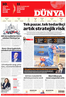 DÜNYA 13 Nisan 2026 gazete manşeti