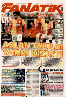 FANATİK 13 Nisan 2026 gazete manşeti
