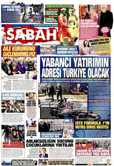 SABAH 25 Nisan 2026 gazete manşeti