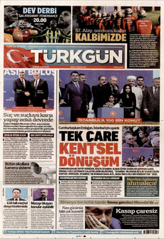 TÜRKGÜN 26 Nisan 2026 gazete manşeti