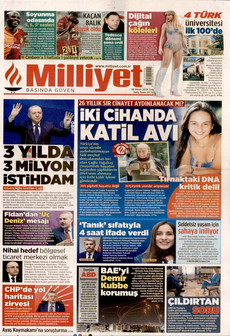 MİLLİYET 28 Nisan 2026 gazete manşeti