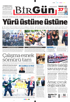 BİRGÜN 28 Nisan 2026 gazete manşeti