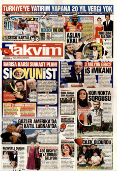 TAKVİM 28 Nisan 2026 gazete manşeti