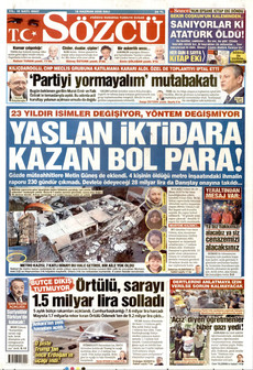 SÖZCÜ 16 Haziran 2026 gazete manşeti