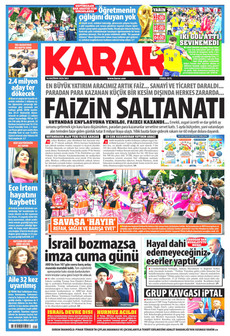 KARAR 16 Haziran 2026 gazete manşeti
