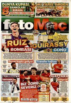 FOTOMAÇ 16 Haziran 2026 gazete manşeti