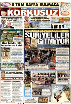 KORKUSUZ 16 Haziran 2026 gazete manşeti