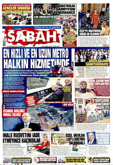 SABAH 20 Haziran 2026 gazete manşeti