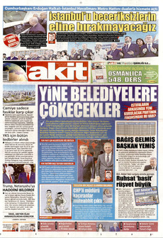 YENİ AKİT 20 Haziran 2026 gazete manşeti