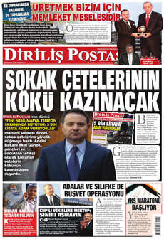 DİRİLİŞ POSTASI 20 Haziran 2026 gazete manşeti