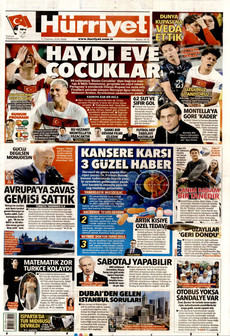 HÜRRİYET 21 Haziran 2026 gazete manşeti