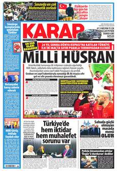 KARAR 21 Haziran 2026 gazete manşeti