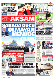 AKŞAM 21 Haziran 2026 gazete manşeti